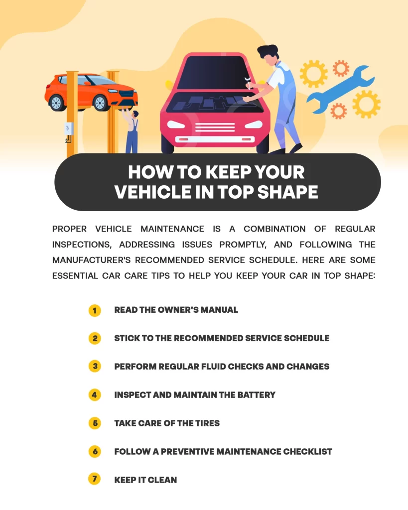 How to Keep Your Vehicle in Top Shape