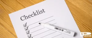 PCC - A blank checklist on a paper