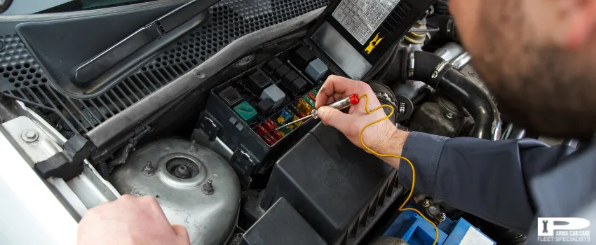 PCC - Electrician repairing car